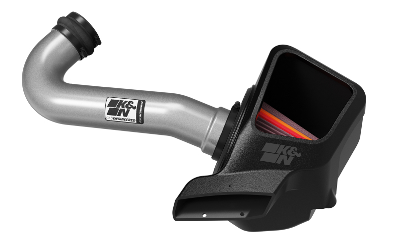 Jeep Grand Cherokee Performance Air Intake - K&N Engineering - NextGen Aluminum Cold Air Intake - `11-`21